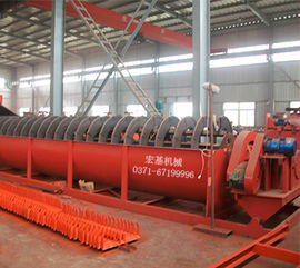 洗砂沙子生產線 宏基機械 圖 螺旋洗砂機生產價格最低優惠價格