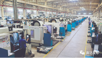 圖為京南·固安高新區(qū)新興園河北航天振邦精密機(jī)械數(shù)控加工車(chē)間。陳童 攝