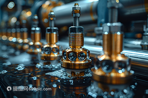 工廠的機械設備